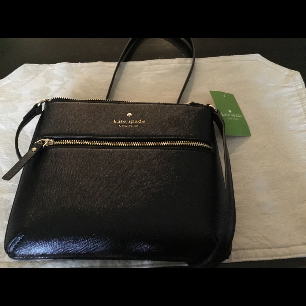 Kate Spade new w/tags black crossbody bag,